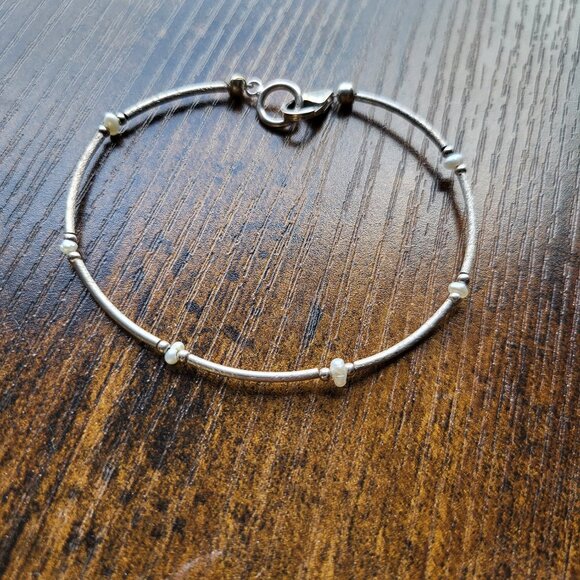 STERLING SILVER 925 BRACELET - Picture 1 of 4
